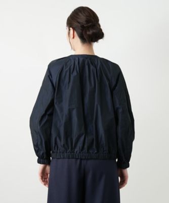 n*o様 カタログ掲載タグ付き美品　レリアン9号ホワイトパールのジャケット フリルノーカラージャケット | Leilian (Women)/レリアン | 三越