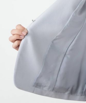 アウター ジャケット Vネック フリンジ ポケット ノーカラー ノーカラーVネックジャケット | BOURGE (Women)/ブールジュ