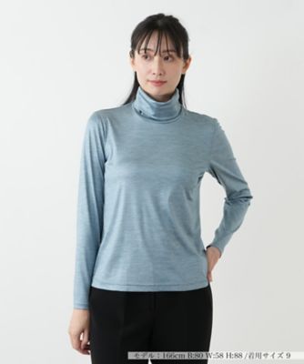 ＜Leilian (Women)＞タートルネックカットソー
