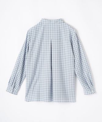 チェックブラウス【Ｌｅｉｌｉａｎ　ＷＨＩＴＥ　ＬＡＢＥＬ】