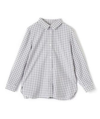 チェックブラウス【Ｌｅｉｌｉａｎ　ＷＨＩＴＥ　ＬＡＢＥＬ】
