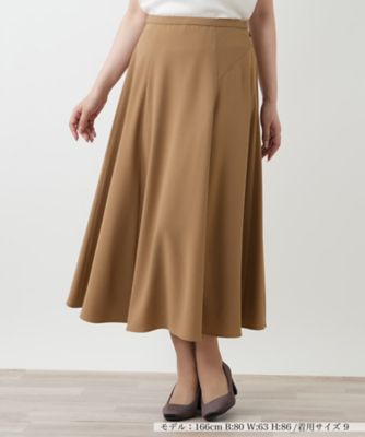 ＜BOURGE (Women)＞フレアロングスカート