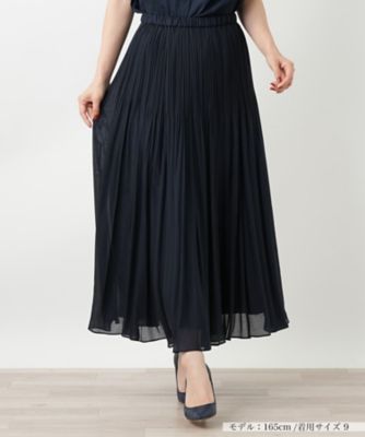 ＜BOURGE (Women)＞ロングプリーツスカート