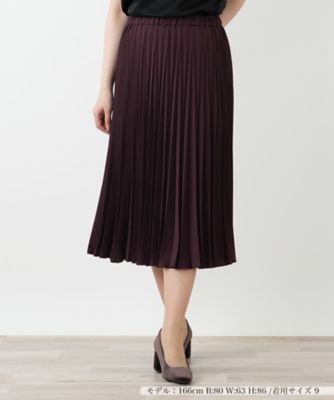 ＜BOURGE (Women)＞プリーツスカート