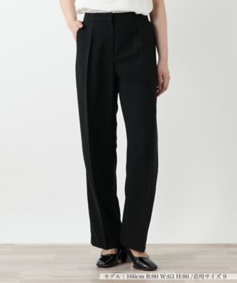 BOURGE (Women)/ブールジュ タックパンツ 99クロ パンツ・ズボン【三越伊勢丹/公式】