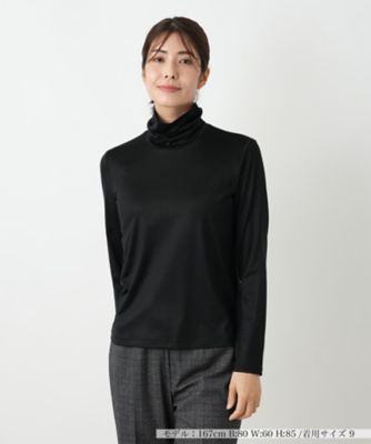 シルク混タートルネックカットソー | Leilian (Women)/レリアン | 三越