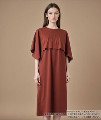 Mame Kurogouchi ウール マルチボタンドレス ワンピース Mame Kurogouchi マメクロゴウチ Flared Dress 伊勢丹新宿・直営