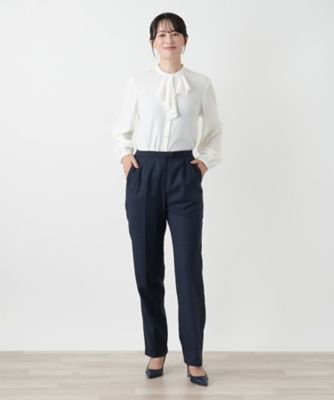 【美品】レリアン-Leilian-ウールテーパードパンツ テーパードパンツ|レリアン プラスハウス | レリアン公式