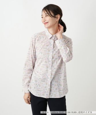 Leilian (Women)/レリアン LIBERTYプリントシャツブラウス 73ピンク トップス【三越伊勢丹/公式】