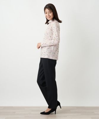 プリントハイネックカットソー | Leilian (Women)/レリアン