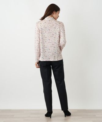 プリントハイネックカットソー | Leilian (Women)/レリアン