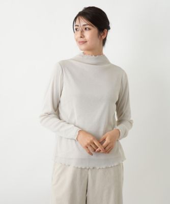 ＜Leilian (Women)＞タートルネックインナー【２５年１０月カタログ】