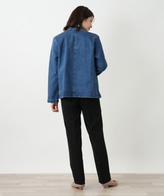 デニムカバーオール【L JEANS】 | Leilian (Women
