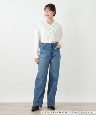 ストレートデニムパンツ【L－Jeans】【25年9月カタログ