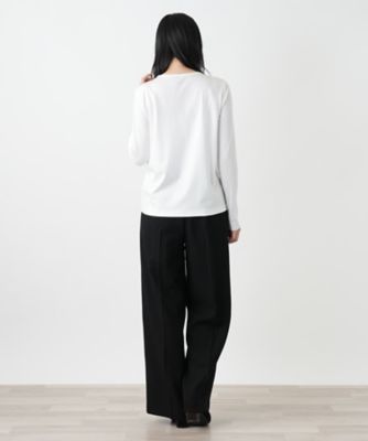 袖切替クルーネックカットソー | Leilian (Women)/レリアン