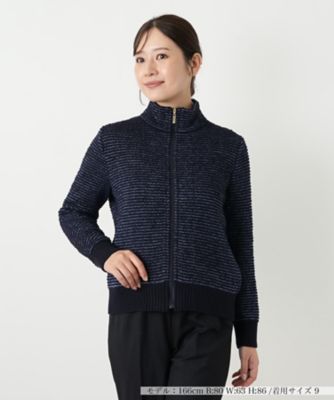 ＜Leilian (Women)＞スタンドカラージップジャケット