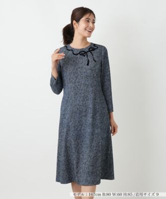 ＜Leilian (Women)＞リボンモチーフワンピース