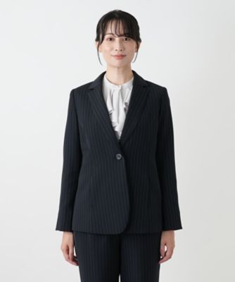 未使用タグ付き 定価7万 Leilian レリアン ダブルブレザー ジャケット ストライプブレザー | Leilian (Women)/レリアン | 三越伊勢丹