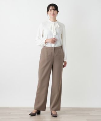 ストライプストレートパンツ | Leilian (Women)/レリアン | 三越伊勢丹