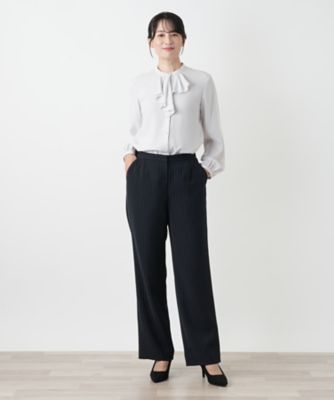 ストライプストレートパンツ | Leilian (Women)/レリアン | 三越伊勢丹