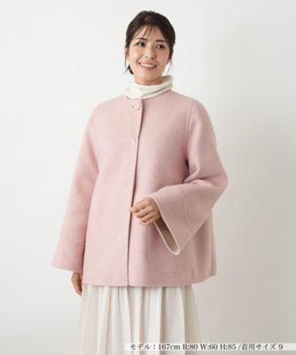 ＜Leilian (Women)＞リバーシブルコート【２５年１０月カタログ】