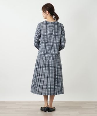 グレンチェックブラウス | Leilian (Women)/レリアン | 三越伊勢丹