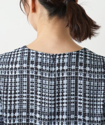 グレンチェックブラウス | Leilian (Women)/レリアン | 三越伊勢丹