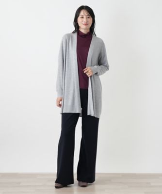 美品 Leilian レリアン ニット パーカー ロング カーディガン ウール ラメロングカーディガン | Leilian (Women)/レリアン | 三越