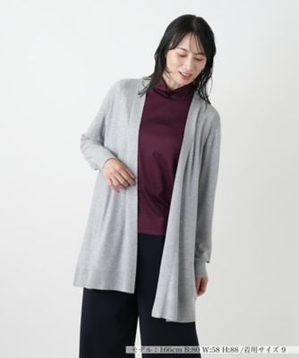 ラメロングカーディガン | Leilian (Women)/レリアン | 三越