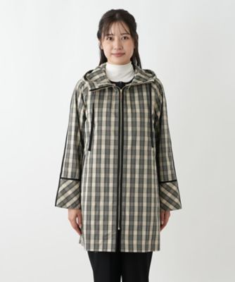 Leilian レリアン　チェック柄コート　13号　AGNONA上質な服地 BPF03_0504483_04?$VS_1500$