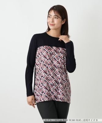 Leilian レリアン クロッシェ編み切替ニット 定価56,100円 クロッシェ編み切替ニット|レリアン | レリアン公式オンラインストア