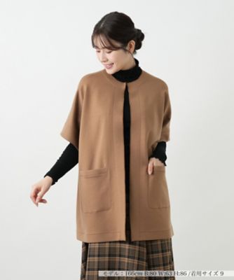 Leilianレリアン イタリア製ジャケット【未使用】 マント風ジャケット【25年9月カタログ】 | Leilian (Women