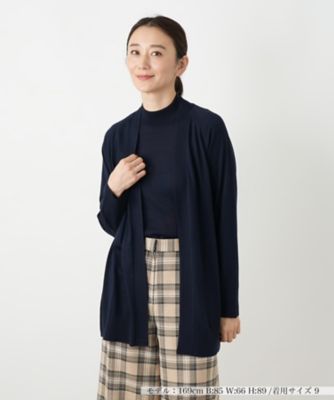 Leilian (Women)/レリアン ニットカーディガン 39ネービーブルー トップス【三越伊勢丹/公式】