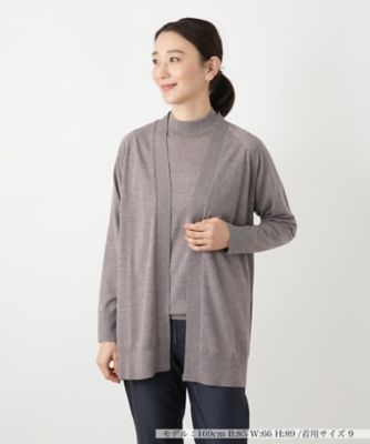 Leilian (Women)/レリアン ニットカーディガン 83チャイロ トップス【三越伊勢丹/公式】