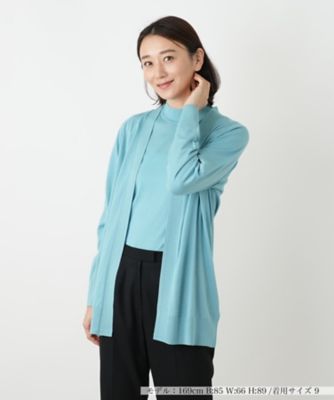 Leilian (Women)/レリアン ニットカーディガン 42キミドリ トップス【三越伊勢丹/公式】