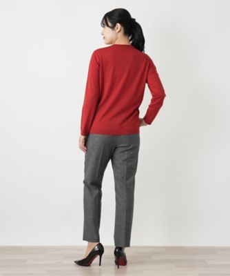 クルーネックニット【GEMMA】 | Leilian (Women)/レリアン