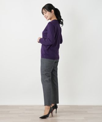 クルーネックニット【GEMMA】 | Leilian (Women)/レリアン