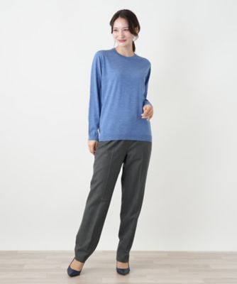 【新品未使用】マリエリアジェンマ　レリアン　ニット　クルーネック　高級（67） クルーネックニット【GEMMA】 | Leilian (Women)/レリアン