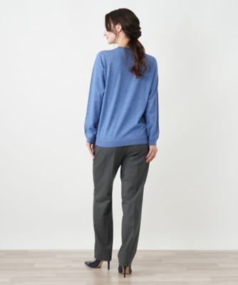 本日限定価格【Gemma】レリアン クルーネック長袖ニット ピンク(13+) Gemma】ジェンマ 長袖ニット ピンク(13+) クルーネックニット