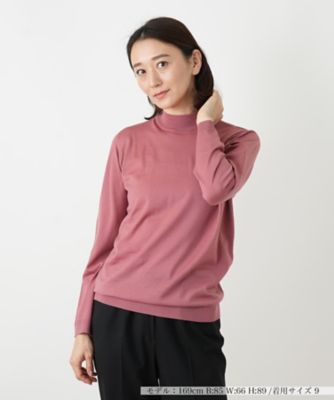 Leilian (Women)/レリアン ハイネックニット 73ピンク トップス【三越伊勢丹/公式】