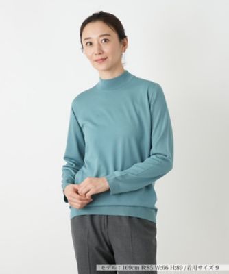 Leilian (Women)/レリアン ハイネックニット 43ライトグリーン トップス【三越伊勢丹/公式】