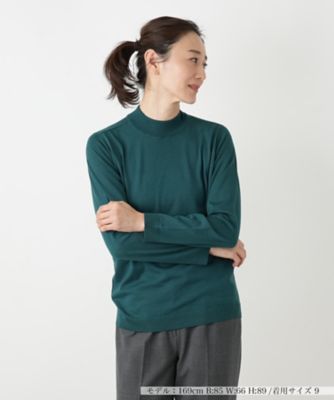 Leilian (Women)/レリアン ハイネックニット 46ミドリ トップス【三越伊勢丹/公式】