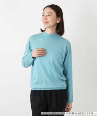 Leilian (Women)/レリアン ハイネックニット 42キミドリ トップス【三越伊勢丹/公式】