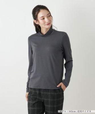 ハイネックカットソー【ROCHAS Premiere】 | Leilian