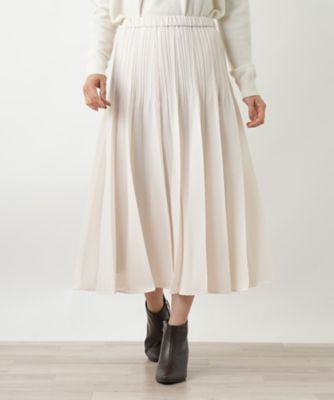 ＜Leilian (Women)＞洗えるプリーツスカート【２５年１０月カタログ】