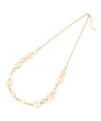 ＜Leilian (Women)＞スクエアモチーフロングネックレス