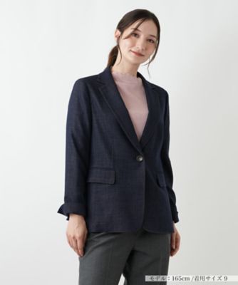 ＜Leilian (Women)＞ブレザー【ＲＯＣＨＡＳ　Ｐｒｅｍｉｅｒｅ】