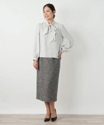 ボウタイブラウス【ROCHAS Premiere】 | Leilian (Women