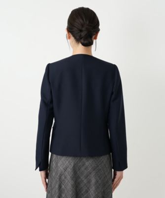 ノーカラージャケット【ROCHAS Premiere】 | Leilian