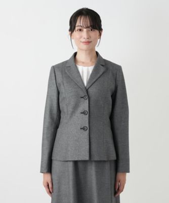 レリアン スプリングコート 13＋サイズ イタリア製シルク生地 グレー美品入卒式 スプリングコート|レリアン | レリアン公式オンラインストア